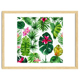 The Tropic, Banana Leaves Tropical Jungle Botanical, Palm Plants Monstera Nature, Bohemian Plants Floral thumbnail