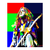 Cliff Burton Heavy Metal Bass Pop Art WPAP (Print Only) thumbnail