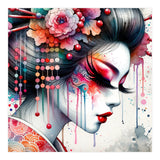 Ornate Bloom Modern Geisha (Print Only) thumbnail