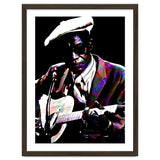 Lightnin' Hopkins American Country Blues Musician legend Colorful Art thumbnail