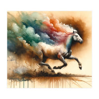 Galloping Horse Color Burst (Print Only)