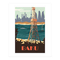 Baku, Azerbaijan (Print Only)