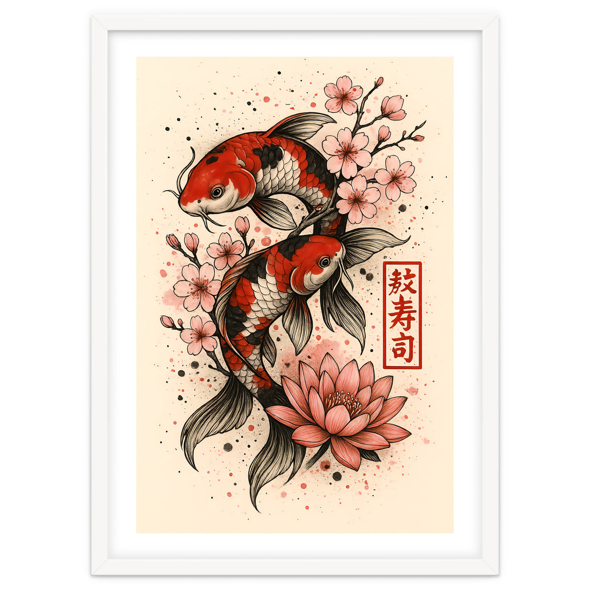 Koi fish Japanese