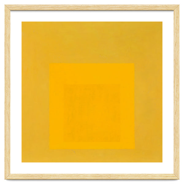 JOSEF ALBERS - HOMAGE TO THE SQUARE YELLOW
