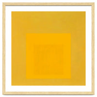 JOSEF ALBERS - HOMAGE TO THE SQUARE YELLOW