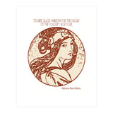 Stained Glass Window For The Facade Of The Fouquet Boutique – (Print Only) thumbnail