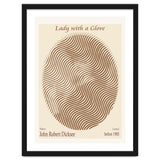 Lady With A Glove – John Robert Dicksee (before 1905) thumbnail