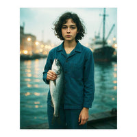 Fish In Hand 02 (Print Only)