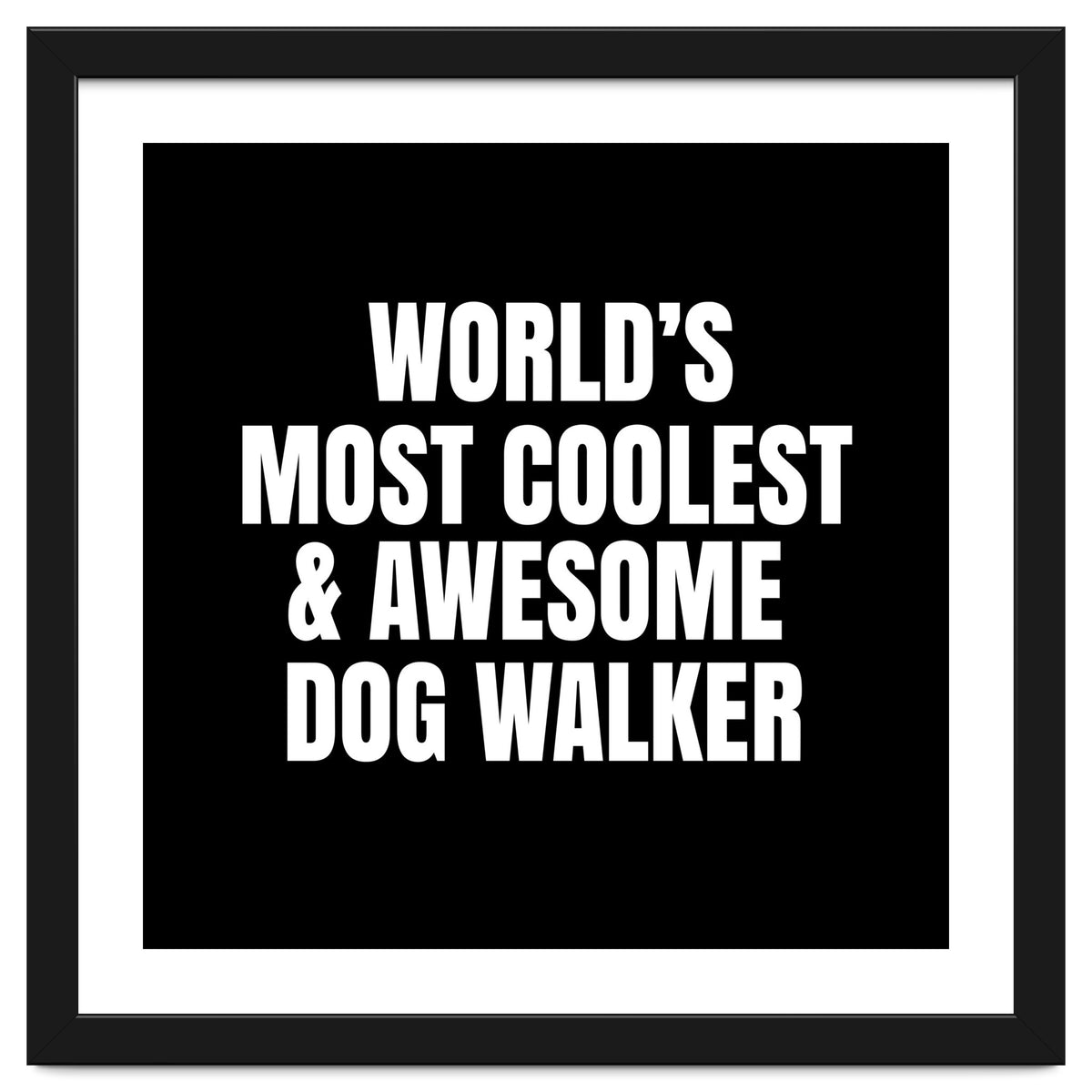 World's most coolest and awesome dog walker