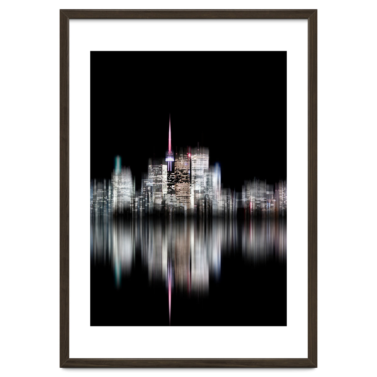 Toronto Skyline Blur Version No 2