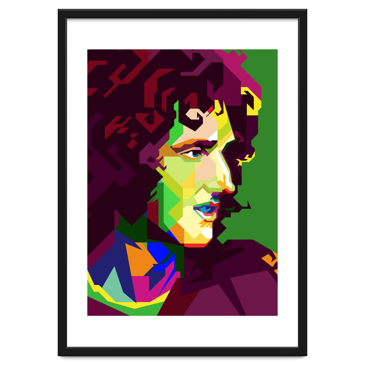 Brian Harold May Pop Art WPAP