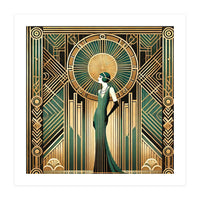 Opulent Elegance A Tribute To Art Deco (Print Only)
