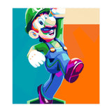 Mario Luigi Pop Art Cartoon Pop Art (Print Only) thumbnail