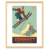 Ski Jump on Zermatt, Switzerland thumbnail