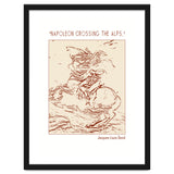 “napoleon Crossing The Alps,” – Jacques Louis David thumbnail