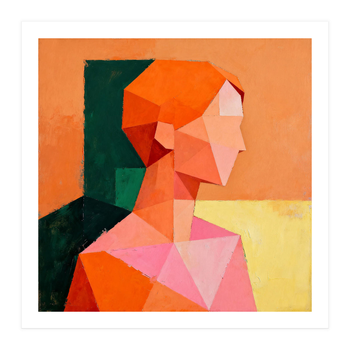 Geometric People 02 (Print Only)