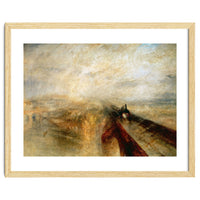 Joseph Mallord William Turner / 'Rain, Steam and Speed (The Great Western Railway)', 1844.
