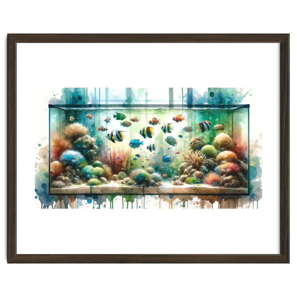 Colorful Aquarium Fish Tank
