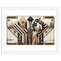 Gatsby Glamour Art Deco Scene