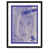 Christina Aguilera Stamps Art