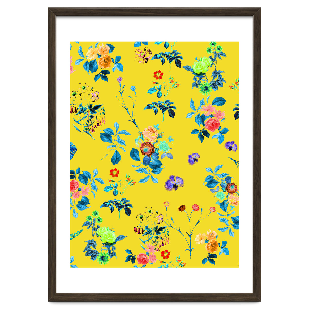 Floral Shower || #society6 #decor #buyart