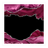 Burgundy & Silver Agate Texture 04 (Print Only) thumbnail