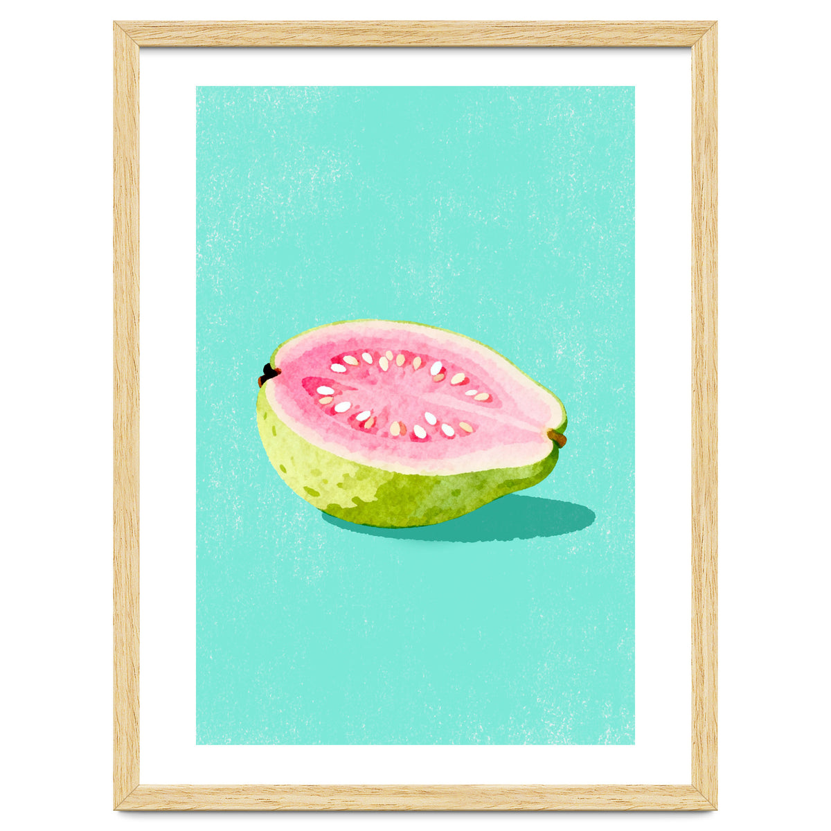 Guava Fruit Illustration