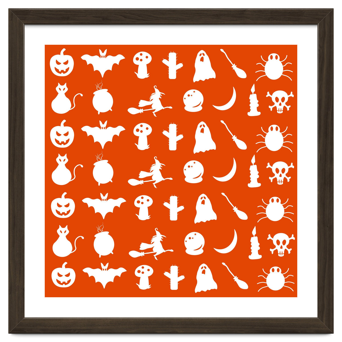 Halloween Icons Pattern