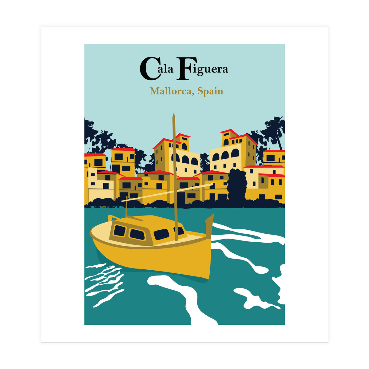 Cala Figuera, Mallorca, Spain (Print Only)