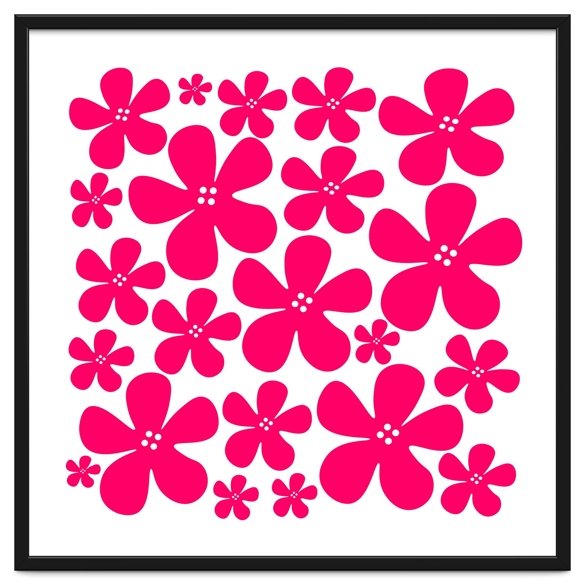 Pink Flowers Pattern