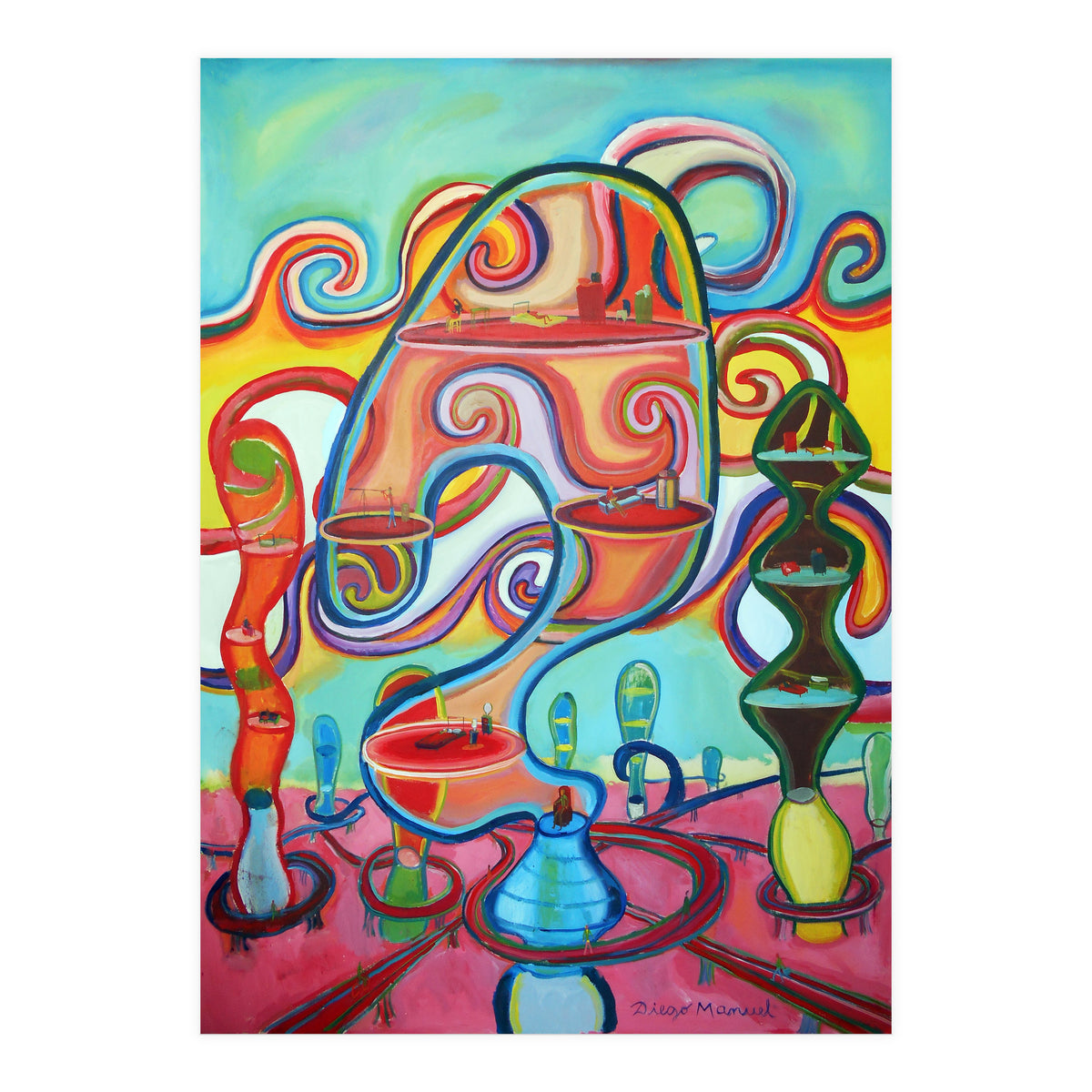 Ciudad Del Futuro 2 (Print Only)