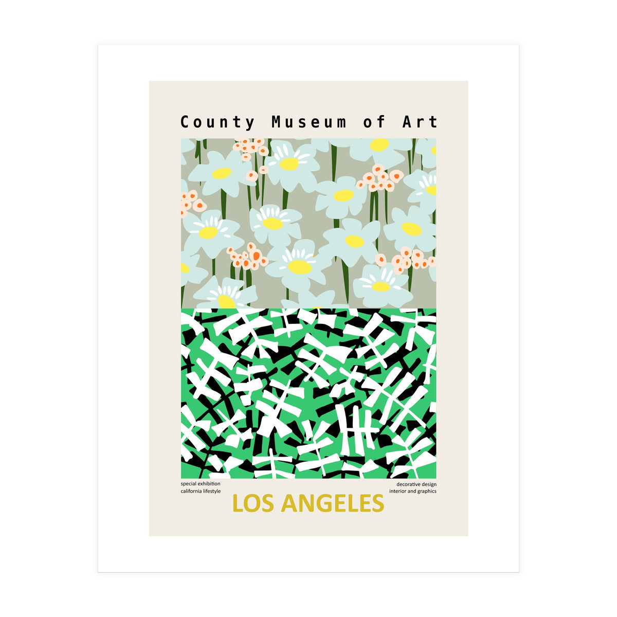 County Museum of Art Los Angeles (Print Only)