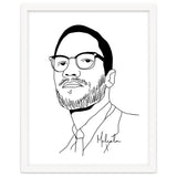 Malcolm X Illustration thumbnail