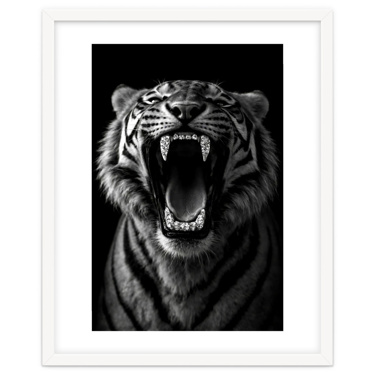 Roaring Tiger portrait