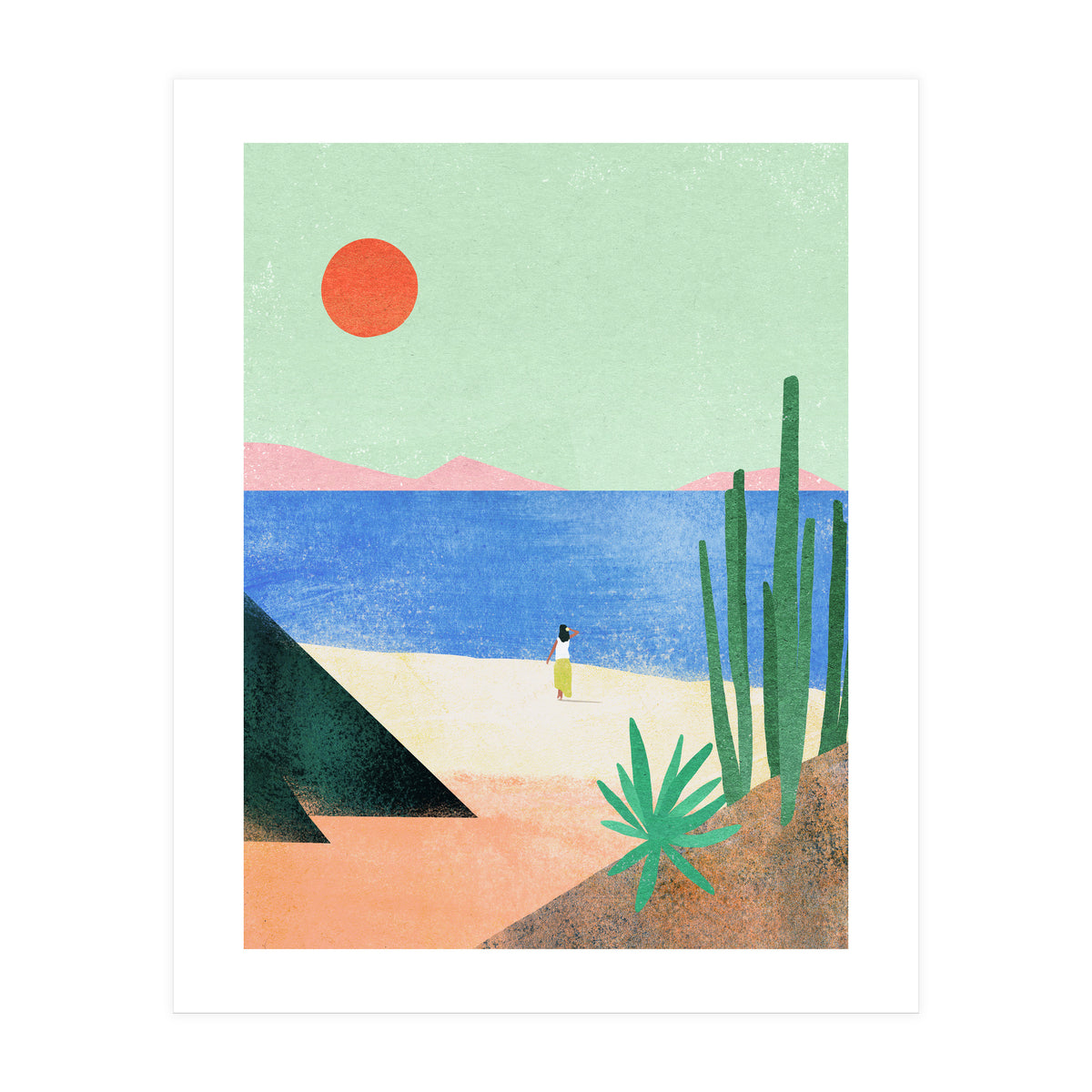 Beach Girl II (Print Only)