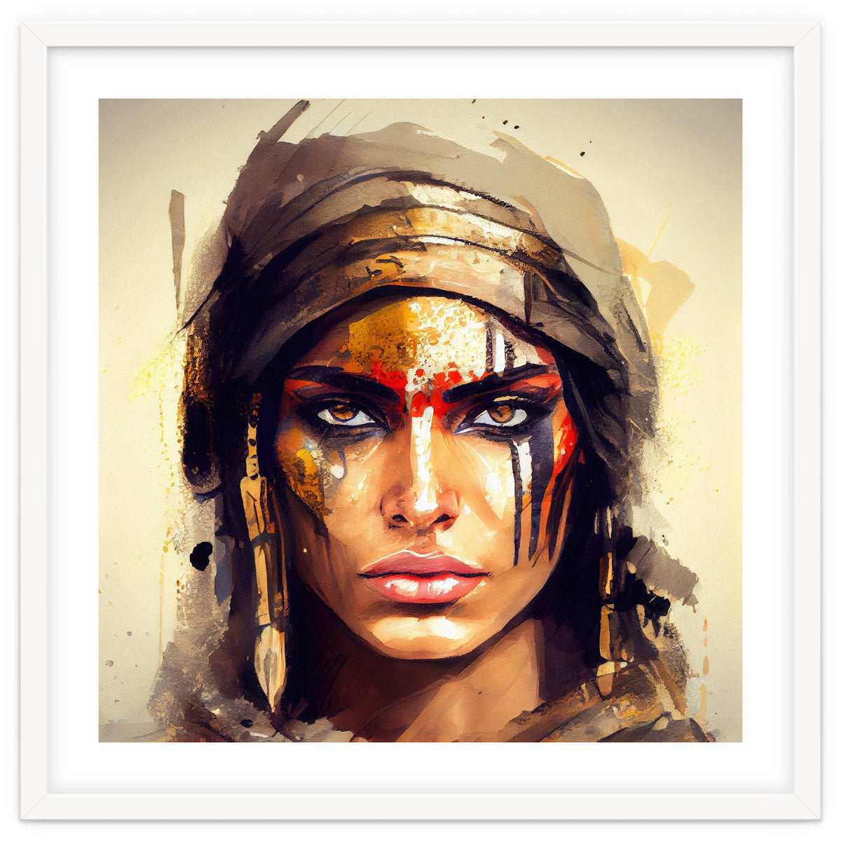 Powerful Egyptian Warrior Woman #4