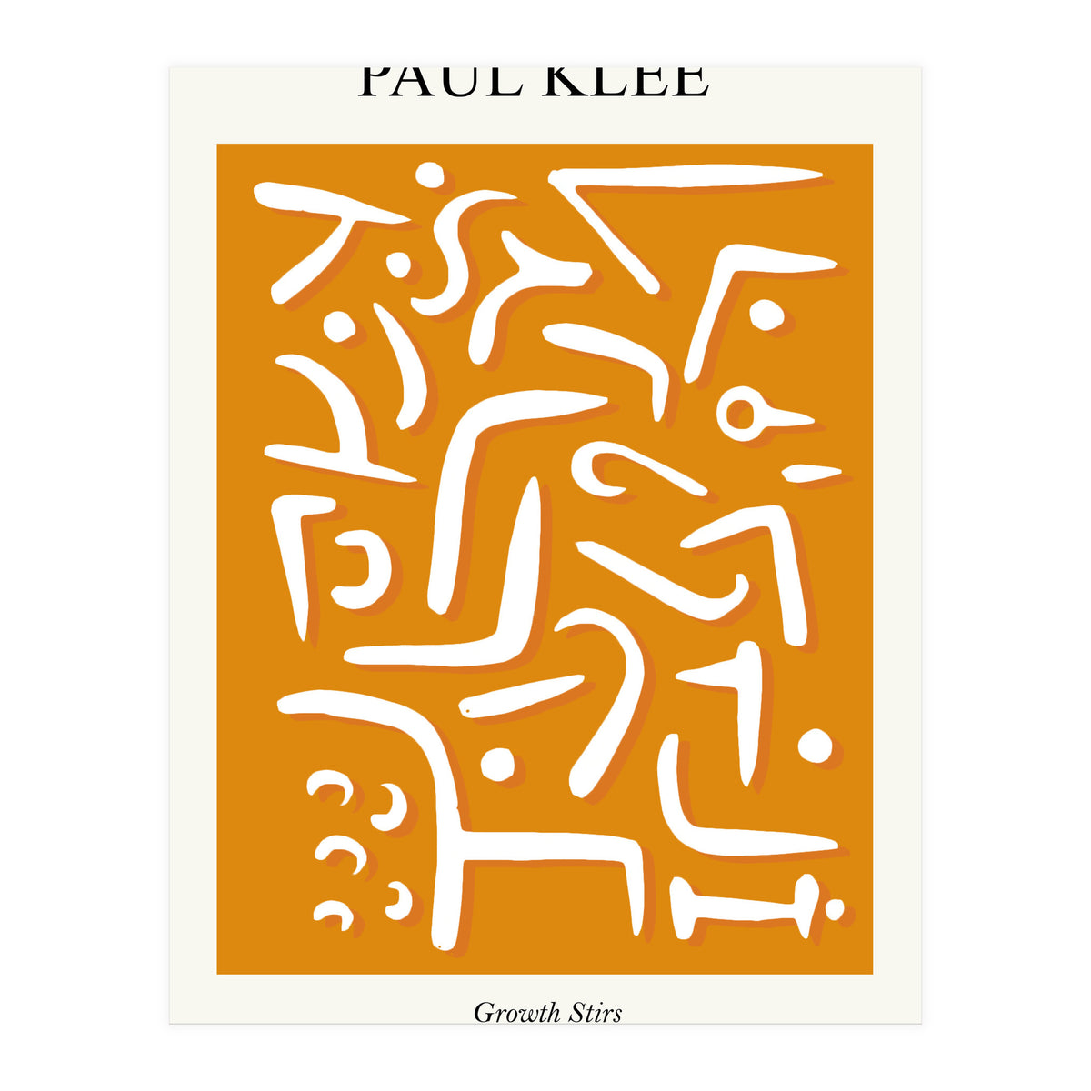 Growth Stirs  Inspired by Paul Klee (Print Only)