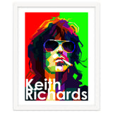 Keith Richards Pop Art WPAP thumbnail