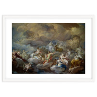 Corrado Giaquinto / 'Saints in Glory', 1755-1756, Italian School, Oil on canvas, 97 cm x 137 cm, ...