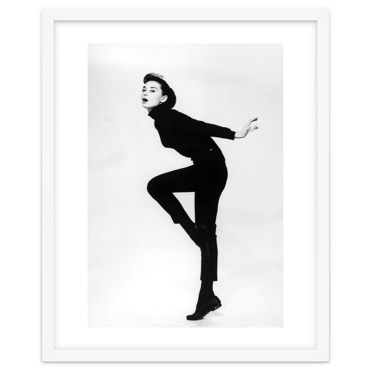 AUDREY HEPBURN in FUNNY FACE (1957), directed by STANLEY DONEN.