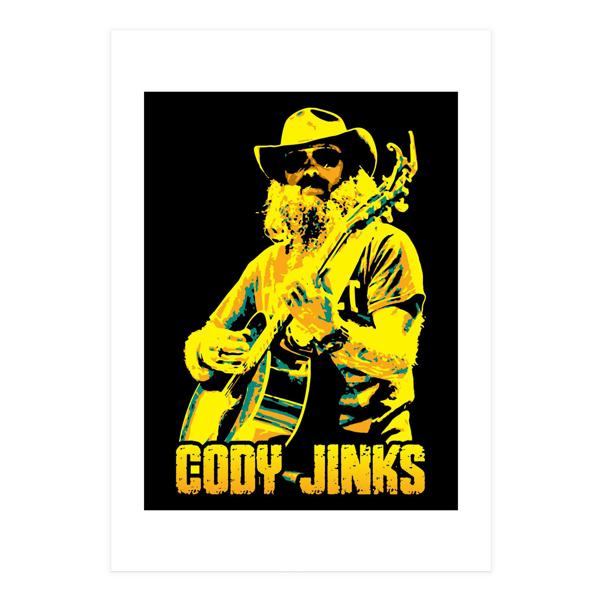 Cody Jinks Outlaw Country Music  (Print Only)