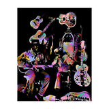 Cool John Ferguson And Captain Luke Blues Musician Legend Colorful (Print Only) thumbnail