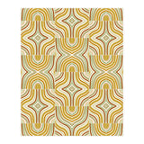 Ochre Retro Marbled Tiles (Print Only) thumbnail