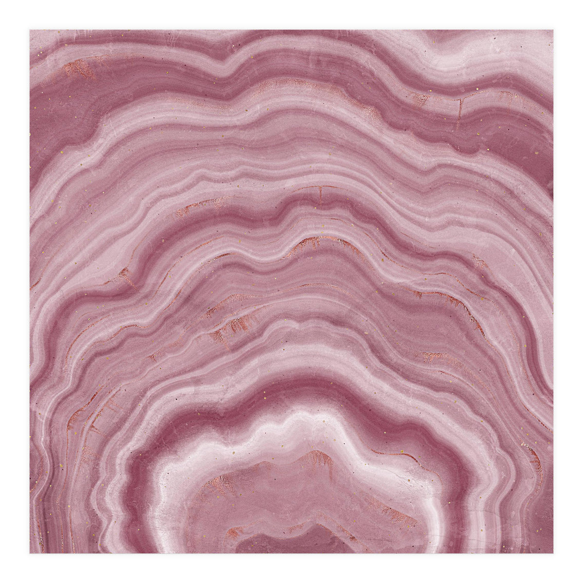 Pink Agate Texture 08 (Print Only)