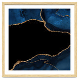 Navy & Gold Agate Texture 04 thumbnail