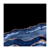 Navy & Rose Gold Agate Texture 17  (Print Only) thumbnail