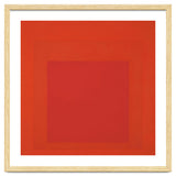 JOSEF ALBERS - HOMAGE TO THE SQUARE RED thumbnail