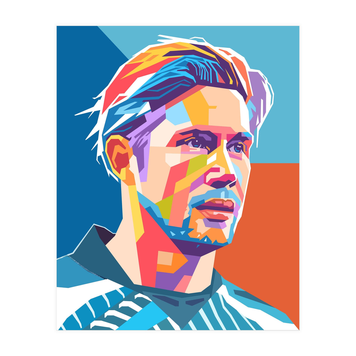 Kevin Debruyne art (Print Only)