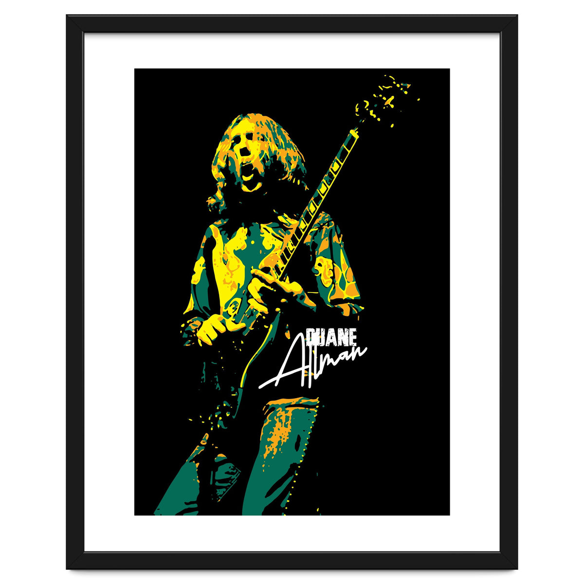 Duane Allman American Rock and Blues Guitarist 2