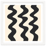 Squiggly Lines - monochrome thumbnail